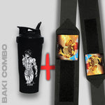 Baki Hanma Combo Shaker and Wrist Wraps