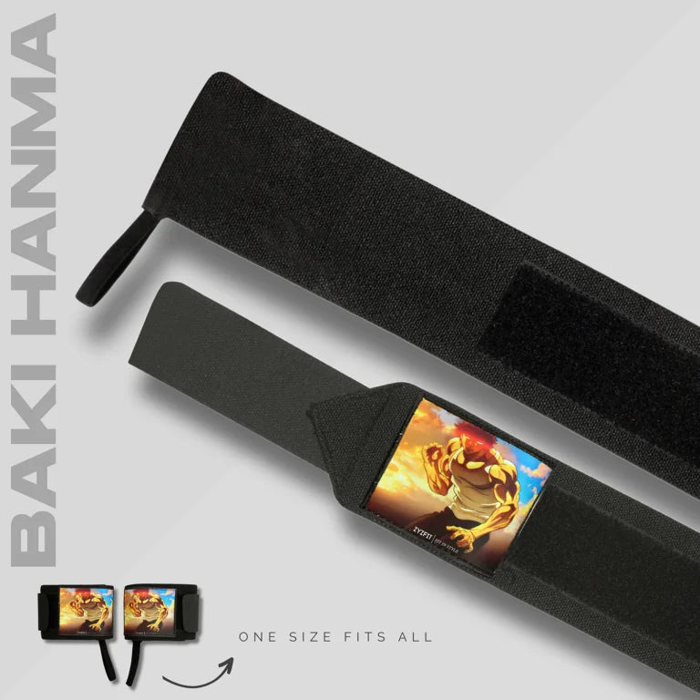 Baki Hanma Combo Shaker and Wrist Wraps