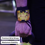 Seven Deadly Sins Heavy duty premium Wrist Wraps – Meliodas-Inspired Detachable Edition by ZYZFIT