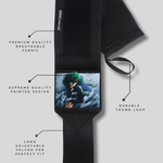 My Hero Academia Wrist Wraps – All Might Power Edition by ZYZFIT, Detachable design