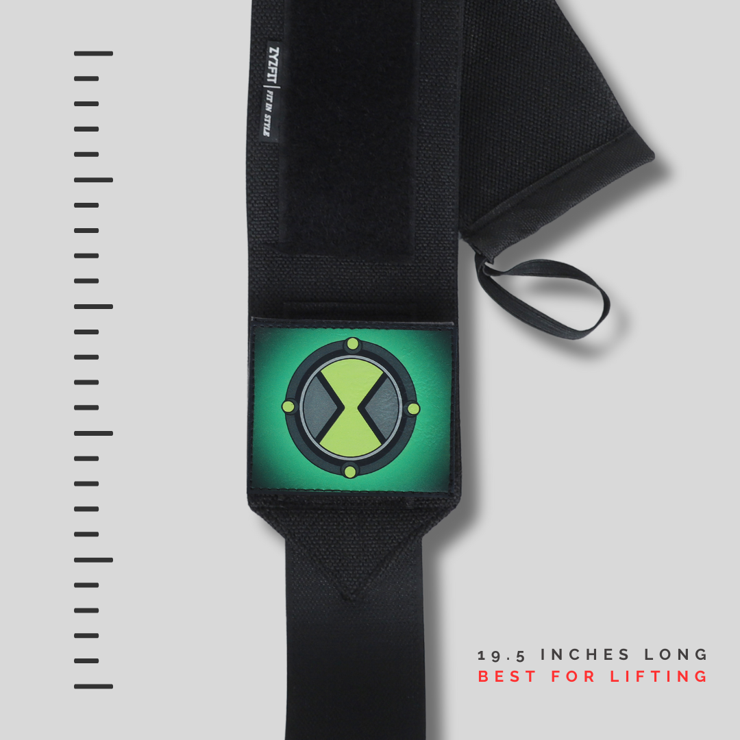 Ben 10 Wrist Wraps – Omnitrix Detachable Edition by ZYZFIT