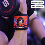Attack on Titan Wrist Wraps – Levi Squad Detachable Gym Wraps by ZYZFIT