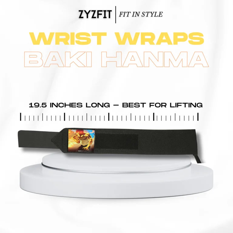 Baki Hanma Combo Shaker and Wrist Wraps
