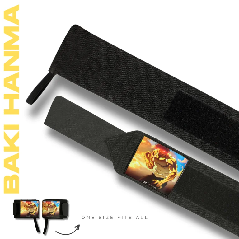 Baki Hanma Wrist Wraps