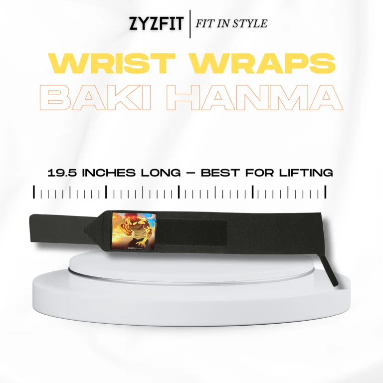 Baki Hanma Wrist Wraps