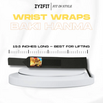 Baki Hanma Wrist Wraps