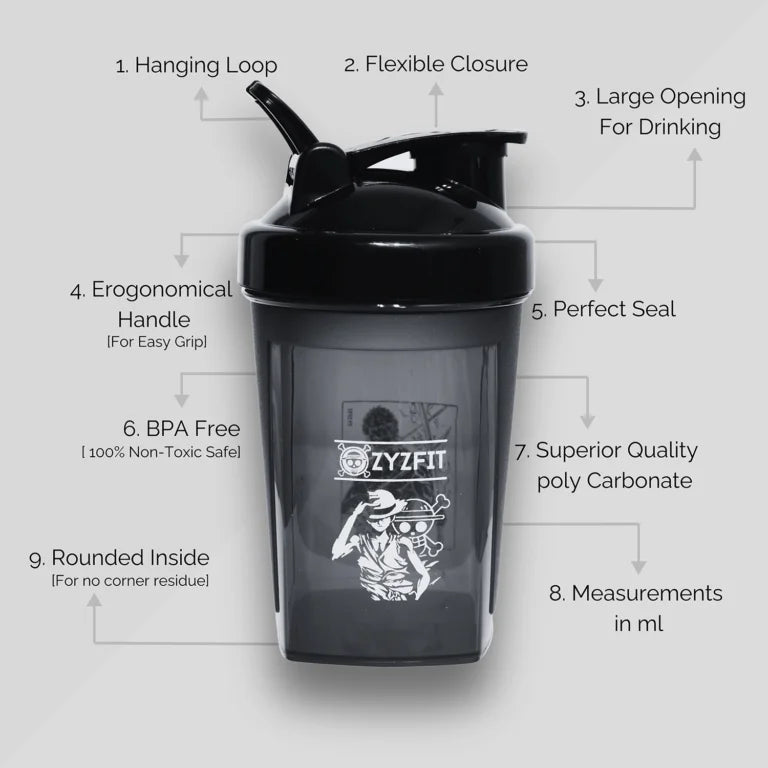 One Piece Multi Design Shaker