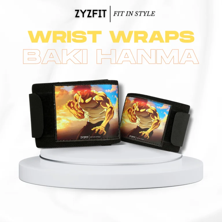Baki Hanma Wrist Wraps