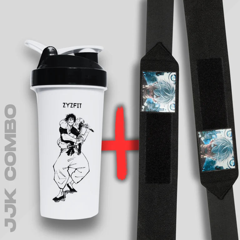 Jujutsu Kaisen Combo Shaker and Wrist Wraps