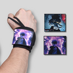 Solo Leveling Heavy duty premium Wrist Wraps – Shadow Hunter Detachable Edition by ZYZFIT, Wrist Support