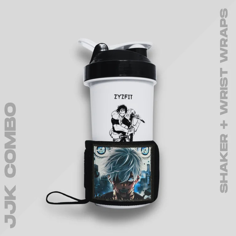 Jujutsu Kaisen Combo Shaker and Wrist Wraps
