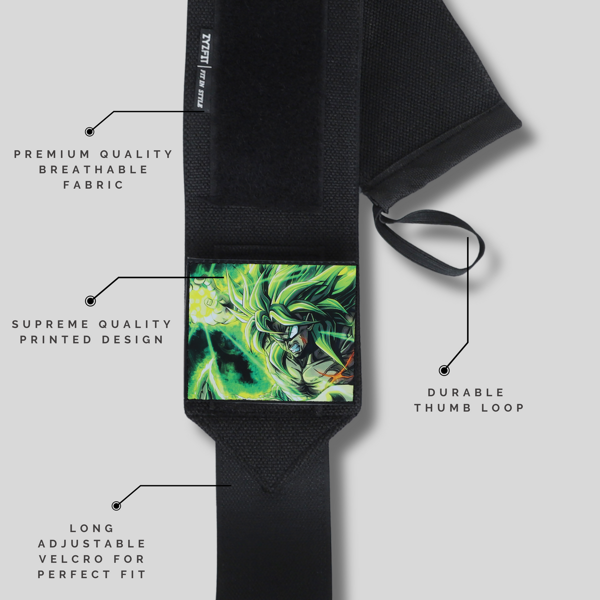 Broly Heavy duty Wrist Wrap