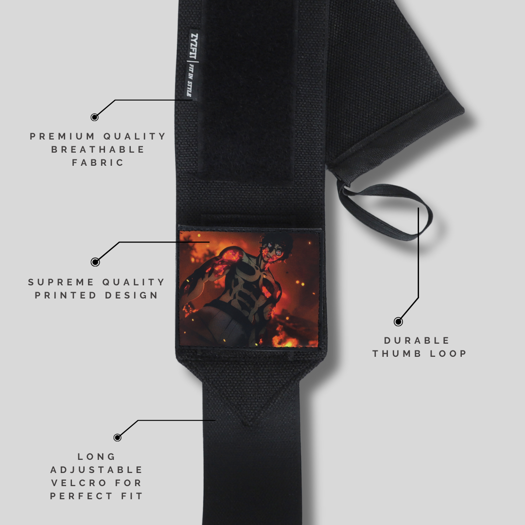 Muzan Kibutsuji Heavy duty Wrist Warp