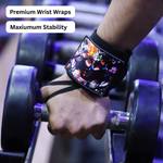 My Hero Academia Wrist Wraps – All Might Power Edition by ZYZFIT, Detachable design