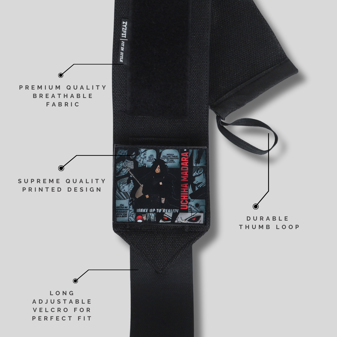 Madara Uchiha Heavy duty Wrist Wrap