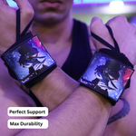 Solo Leveling Heavy duty premium Wrist Wraps – Shadow Hunter Detachable Edition by ZYZFIT, Wrist Support