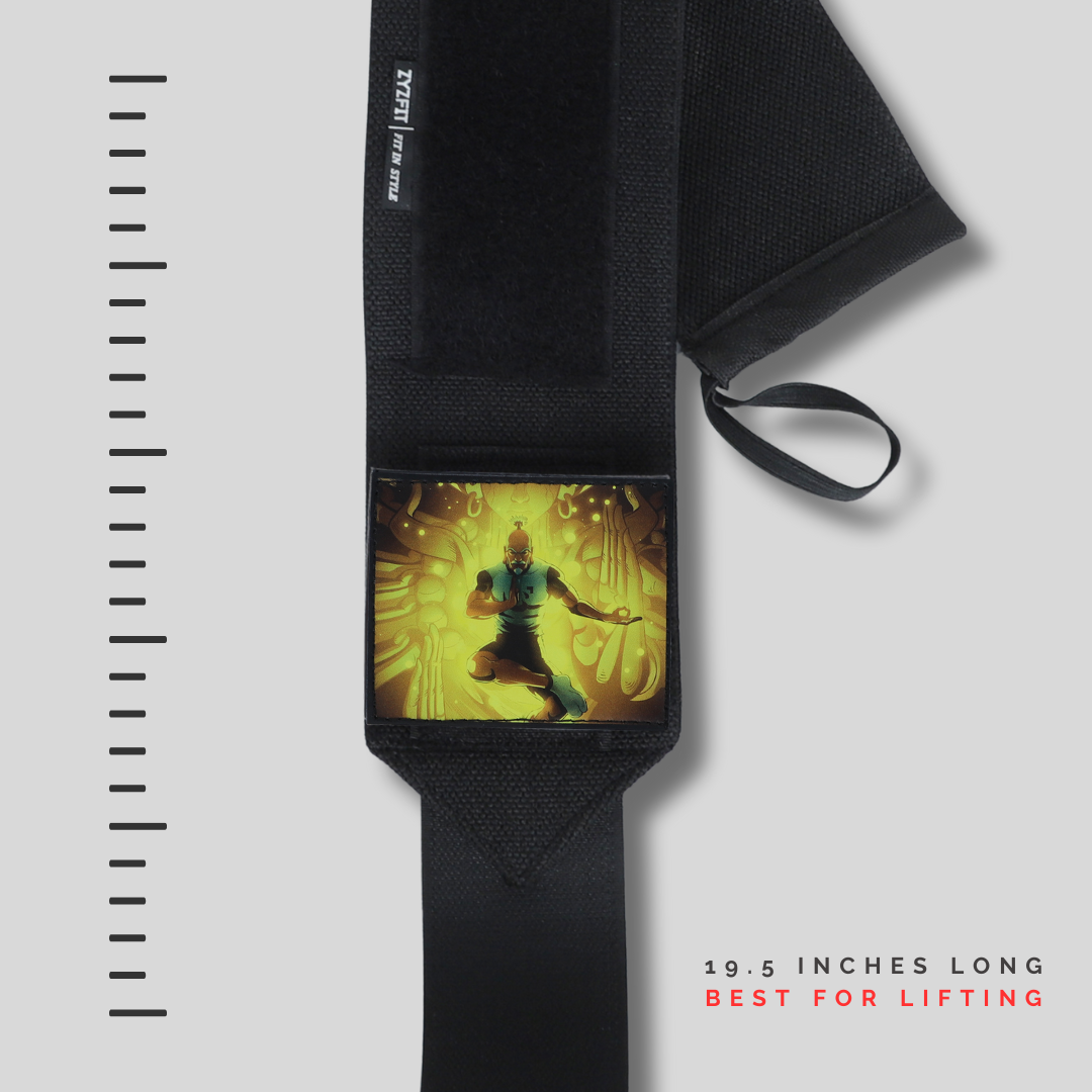 Hunter x Hunter Wrist Wraps – Gon, Netero, Silva Zoldyck, Detachable Gym Wraps by ZYZFIT