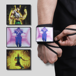 Hunter x Hunter Wrist Wraps – Gon, Netero, Silva Zoldyck, Detachable Gym Wraps by ZYZFIT
