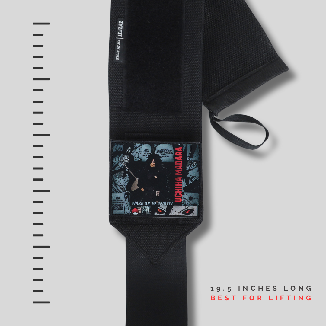 Naruto Wrist Wraps – Ninja Training Edition by ZYZFIT (Uzumaki, Itachi) Inspired