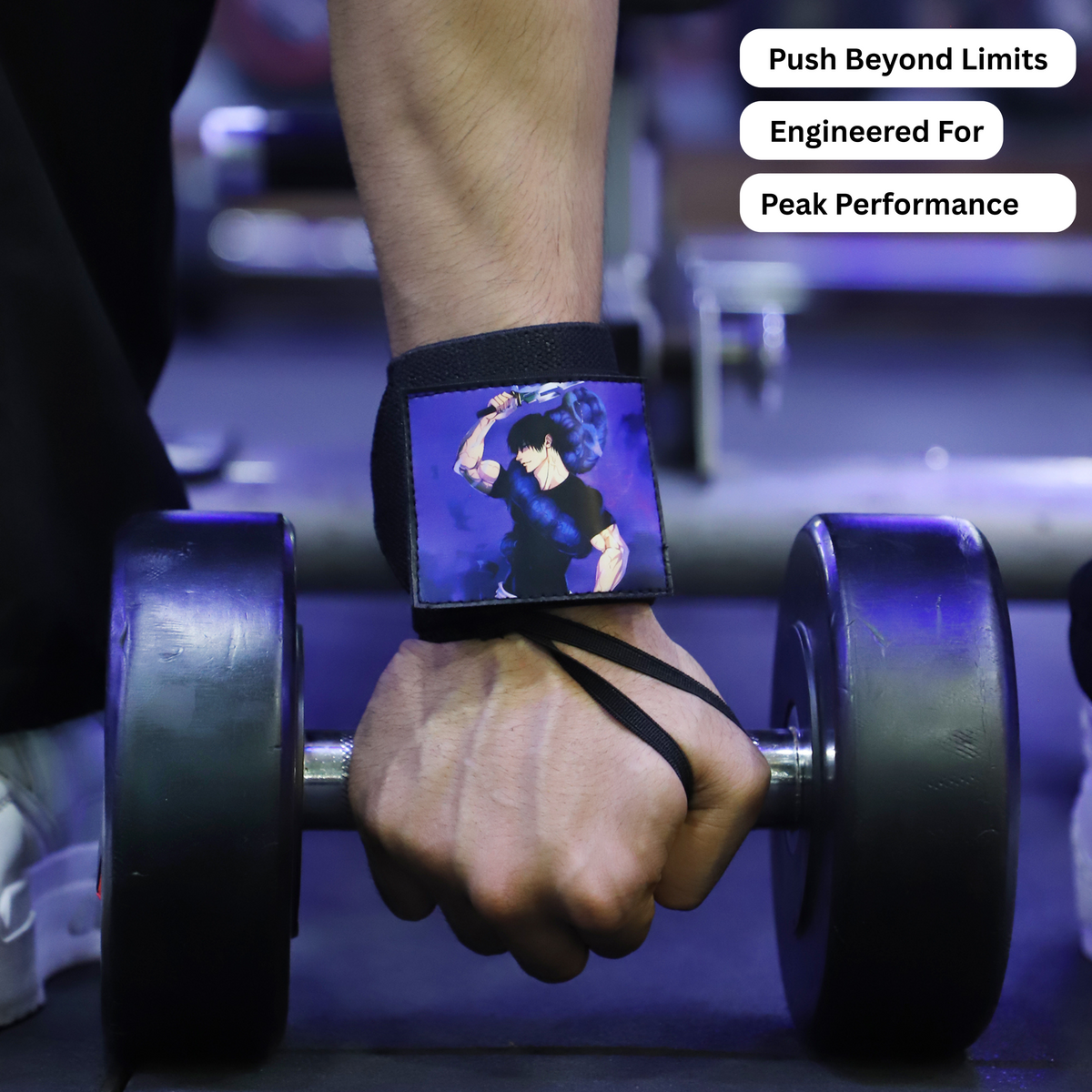 Jujutsu Kaisen Wrist Wraps – Gojo Satoru, Toji and Sukuna Edition by ZYZFIT – Cursed Energy Support