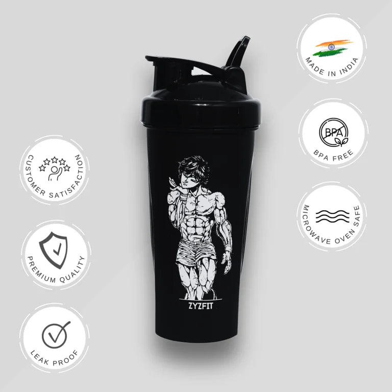 Baki Hanma Combo Shaker and Wrist Wraps
