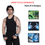 Dragon Ball Z Wrist Wraps – Detachable Design Gym Straps by ZYZFIT, Wrist Band